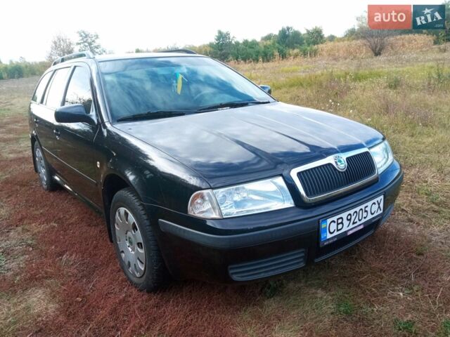 Чорний Шкода Октавія, об'ємом двигуна 1.6 л та пробігом 145 тис. км за 6700 $, фото 1 на Automoto.ua