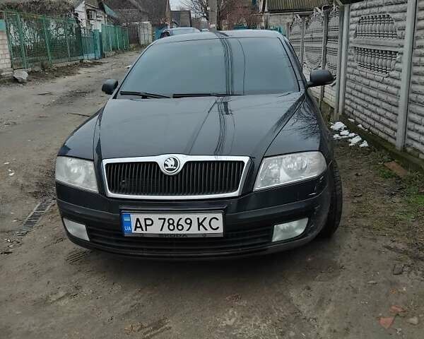 Черный Шкода Октавия, объемом двигателя 2 л и пробегом 153 тыс. км за 6400 $, фото 1 на Automoto.ua