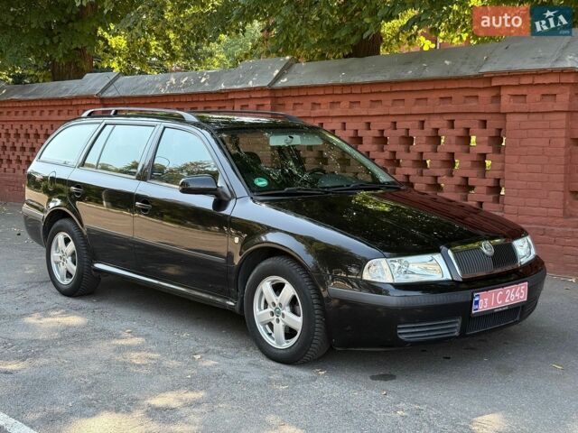 Чорний Шкода Октавія, об'ємом двигуна 1.6 л та пробігом 209 тис. км за 6400 $, фото 1 на Automoto.ua