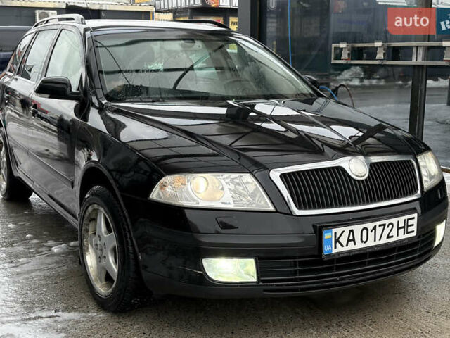 Черный Шкода Октавия, объемом двигателя 2 л и пробегом 287 тыс. км за 6200 $, фото 1 на Automoto.ua