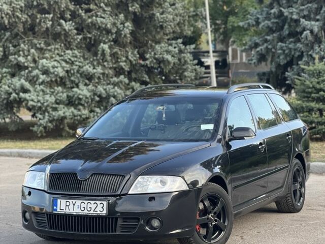Черный Шкода Октавия, объемом двигателя 2 л и пробегом 387 тыс. км за 3255 $, фото 1 на Automoto.ua
