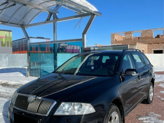 Черный Шкода Октавия, объемом двигателя 2 л и пробегом 340 тыс. км за 3100 $, фото 1 на Automoto.ua
