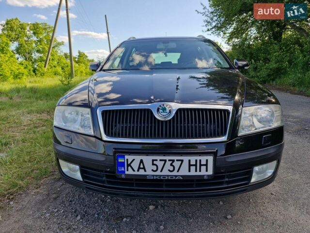 Чорний Шкода Октавія, об'ємом двигуна 1.6 л та пробігом 184 тис. км за 7500 $, фото 1 на Automoto.ua