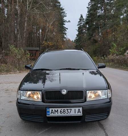 Чорний Шкода Октавія, об'ємом двигуна 1.6 л та пробігом 144 тис. км за 6999 $, фото 1 на Automoto.ua