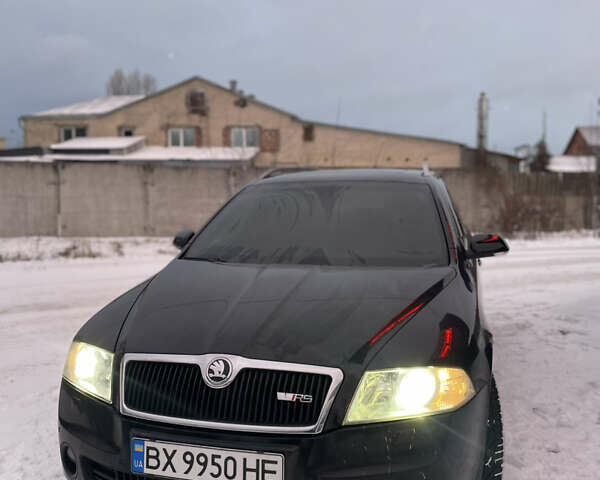 Черный Шкода Октавия, объемом двигателя 2 л и пробегом 269 тыс. км за 8650 $, фото 1 на Automoto.ua