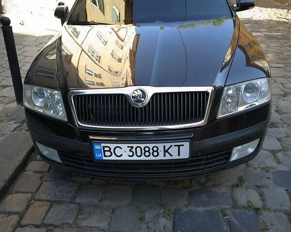 Чорний Шкода Октавія, об'ємом двигуна 1.9 л та пробігом 212 тис. км за 6500 $, фото 1 на Automoto.ua