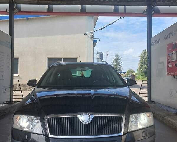 Черный Шкода Октавия, объемом двигателя 1.9 л и пробегом 338 тыс. км за 9650 $, фото 1 на Automoto.ua