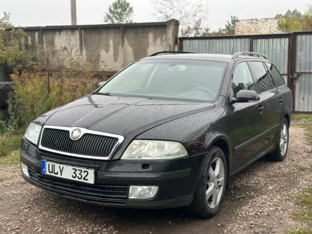Черный Шкода Октавия, объемом двигателя 2 л и пробегом 250 тыс. км за 3100 $, фото 1 на Automoto.ua