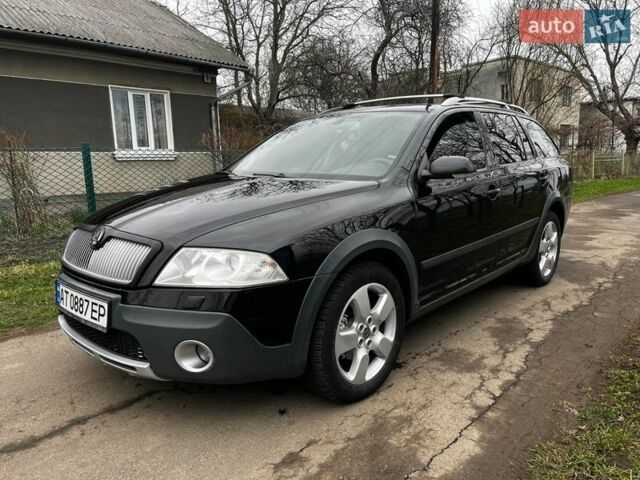 Черный Шкода Октавия, объемом двигателя 2 л и пробегом 167 тыс. км за 7333 $, фото 1 на Automoto.ua