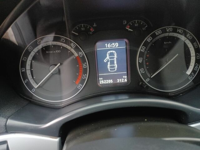 Черный Шкода Октавия, объемом двигателя 2 л и пробегом 255 тыс. км за 6500 $, фото 1 на Automoto.ua