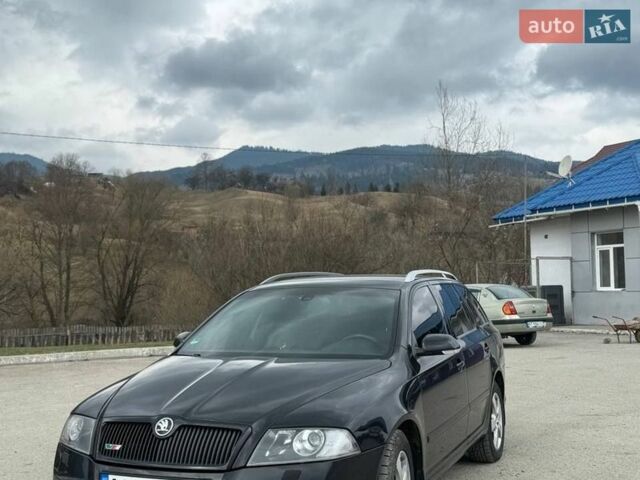 Черный Шкода Октавия, объемом двигателя 1.98 л и пробегом 296 тыс. км за 7400 $, фото 1 на Automoto.ua