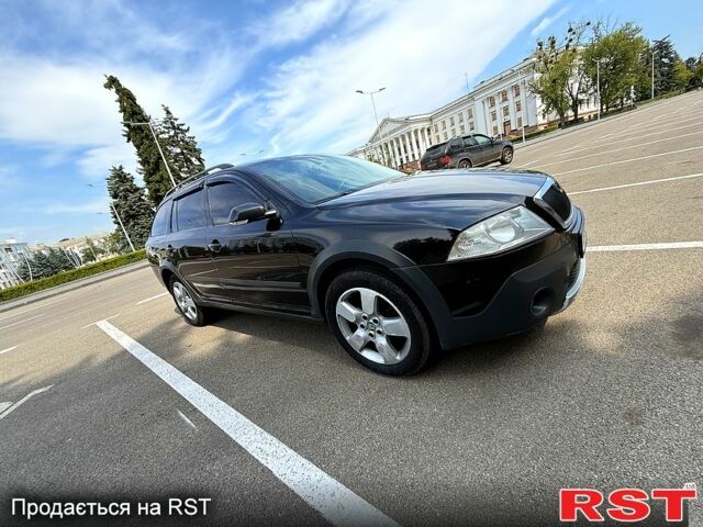 Черный Шкода Октавия, объемом двигателя 2 л и пробегом 338 тыс. км за 7300 $, фото 1 на Automoto.ua
