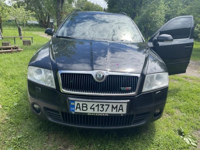 Черный Шкода Октавия, объемом двигателя 2 л и пробегом 260 тыс. км за 6300 $, фото 1 на Automoto.ua
