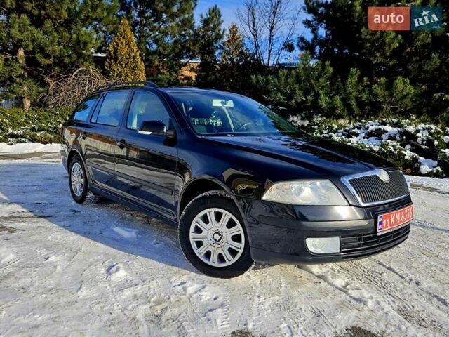 Чорний Шкода Октавія, об'ємом двигуна 1.6 л та пробігом 197 тис. км за 6550 $, фото 1 на Automoto.ua