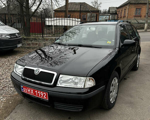 Чорний Шкода Октавія, об'ємом двигуна 1.6 л та пробігом 217 тис. км за 6200 $, фото 1 на Automoto.ua