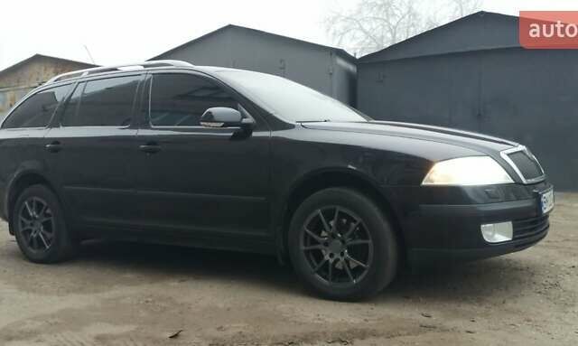 Чорний Шкода Октавія, об'ємом двигуна 1.6 л та пробігом 265 тис. км за 6600 $, фото 1 на Automoto.ua