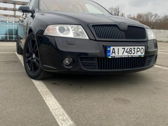 Черный Шкода Октавия, объемом двигателя 2 л и пробегом 310 тыс. км за 6500 $, фото 1 на Automoto.ua