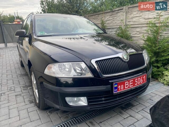 Чорний Шкода Октавія, об'ємом двигуна 1.8 л та пробігом 126 тис. км за 7700 $, фото 1 на Automoto.ua