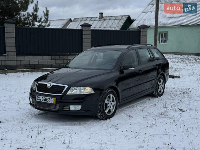 Черный Шкода Октавия, объемом двигателя 1.8 л и пробегом 150 тыс. км за 5900 $, фото 1 на Automoto.ua