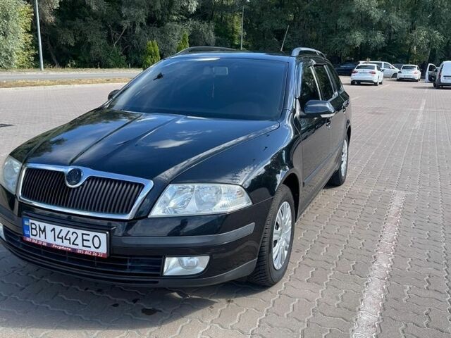 Черный Шкода Октавия, объемом двигателя 1.6 л и пробегом 199 тыс. км за 7500 $, фото 1 на Automoto.ua