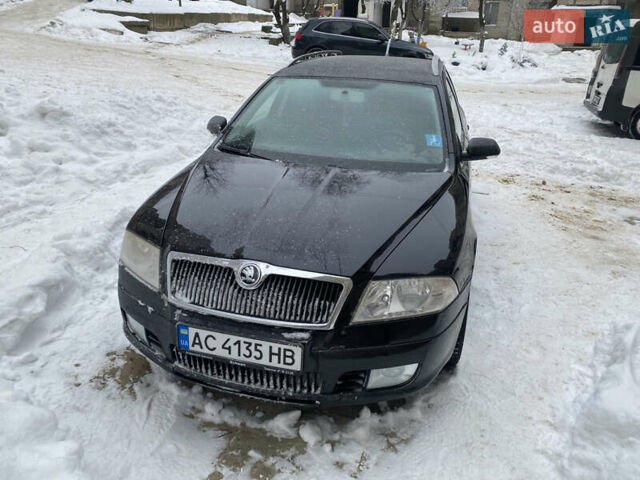 Черный Шкода Октавия, объемом двигателя 1.98 л и пробегом 271 тыс. км за 5950 $, фото 1 на Automoto.ua
