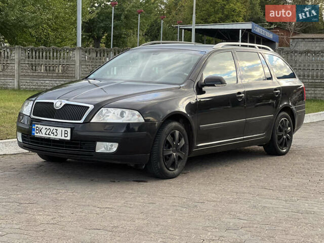 Чорний Шкода Октавія, об'ємом двигуна 1.8 л та пробігом 205 тис. км за 5150 $, фото 1 на Automoto.ua