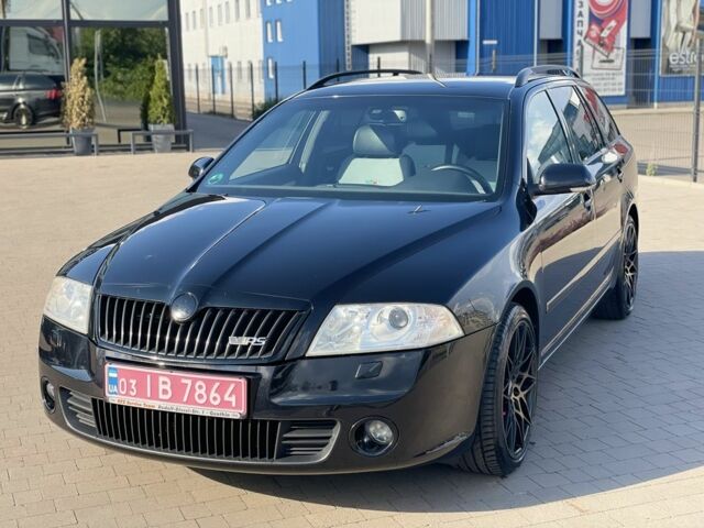 Черный Шкода Октавия, объемом двигателя 2 л и пробегом 241 тыс. км за 7200 $, фото 1 на Automoto.ua