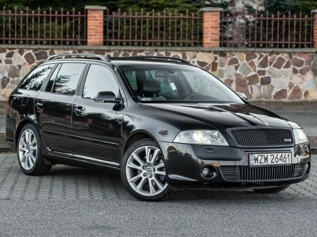 Черный Шкода Октавия, объемом двигателя 2 л и пробегом 197 тыс. км за 1700 $, фото 1 на Automoto.ua