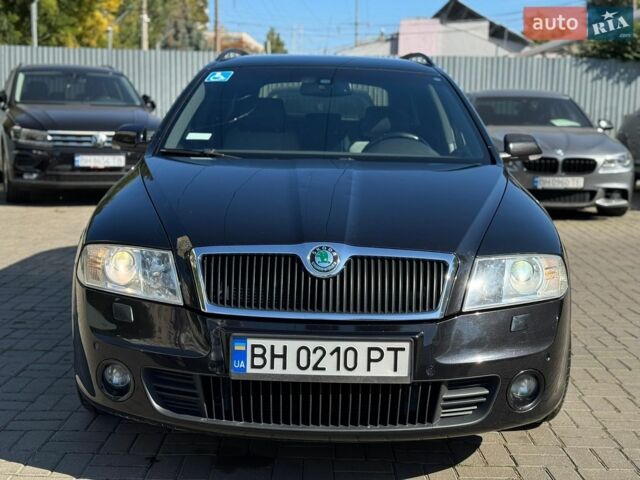 Черный Шкода Октавия, объемом двигателя 1.98 л и пробегом 220 тыс. км за 5900 $, фото 1 на Automoto.ua