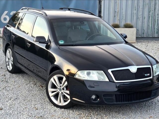 Черный Шкода Октавия, объемом двигателя 2 л и пробегом 236 тыс. км за 1950 $, фото 1 на Automoto.ua