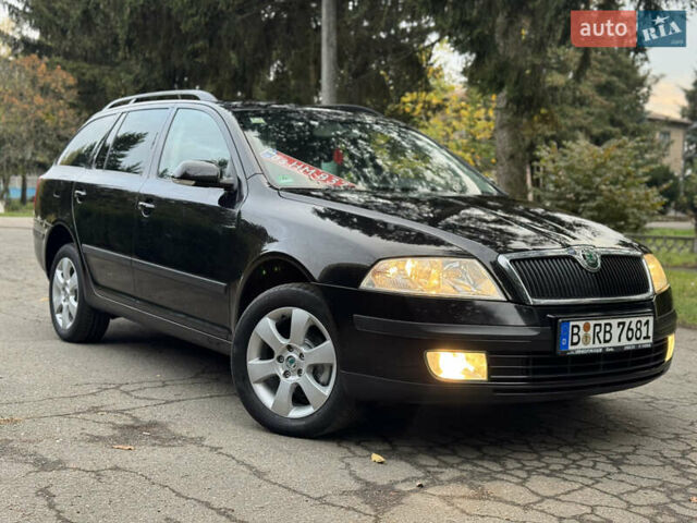 Черный Шкода Октавия, объемом двигателя 1.6 л и пробегом 187 тыс. км за 6600 $, фото 1 на Automoto.ua