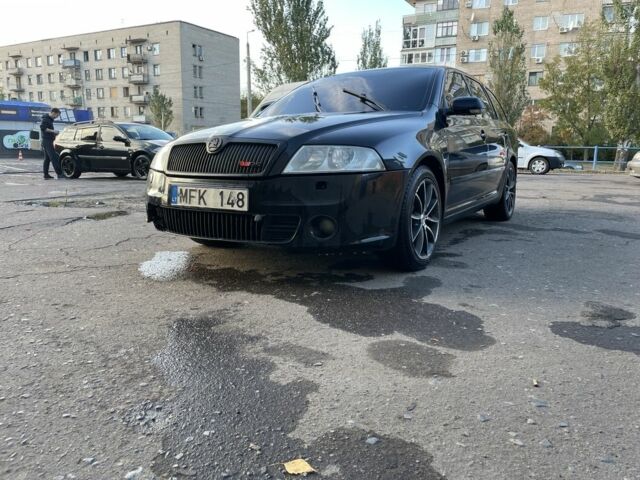 Черный Шкода Октавия, объемом двигателя 2 л и пробегом 460 тыс. км за 3600 $, фото 1 на Automoto.ua