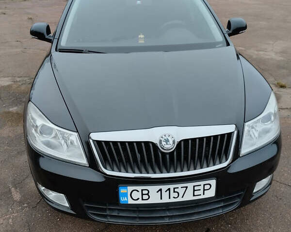 Черный Шкода Октавия, объемом двигателя 1.8 л и пробегом 212 тыс. км за 7700 $, фото 1 на Automoto.ua