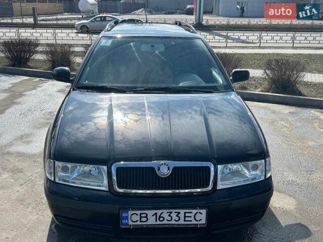 Черный Шкода Октавия, объемом двигателя 1.9 л и пробегом 207 тыс. км за 5600 $, фото 1 на Automoto.ua