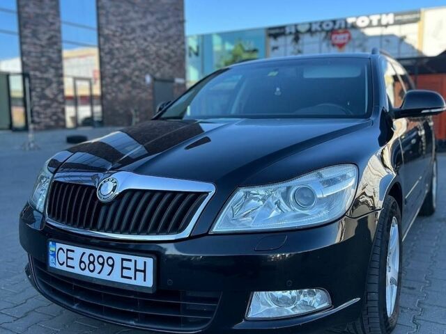 Черный Шкода Октавия, объемом двигателя 1.8 л и пробегом 219 тыс. км за 6200 $, фото 1 на Automoto.ua