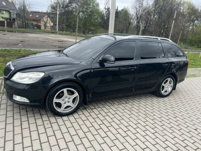 Черный Шкода Октавия, объемом двигателя 1.8 л и пробегом 266 тыс. км за 5500 $, фото 1 на Automoto.ua