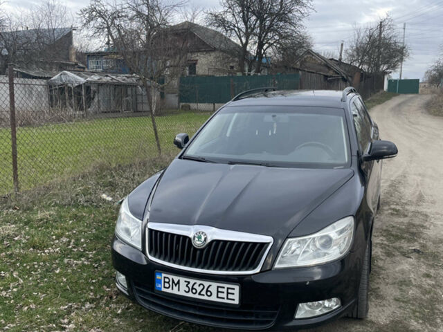 Черный Шкода Октавия, объемом двигателя 1.8 л и пробегом 149 тыс. км за 8350 $, фото 1 на Automoto.ua