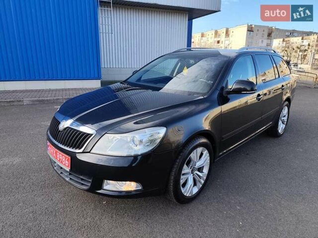 Черный Шкода Октавия, объемом двигателя 1.8 л и пробегом 193 тыс. км за 6990 $, фото 1 на Automoto.ua