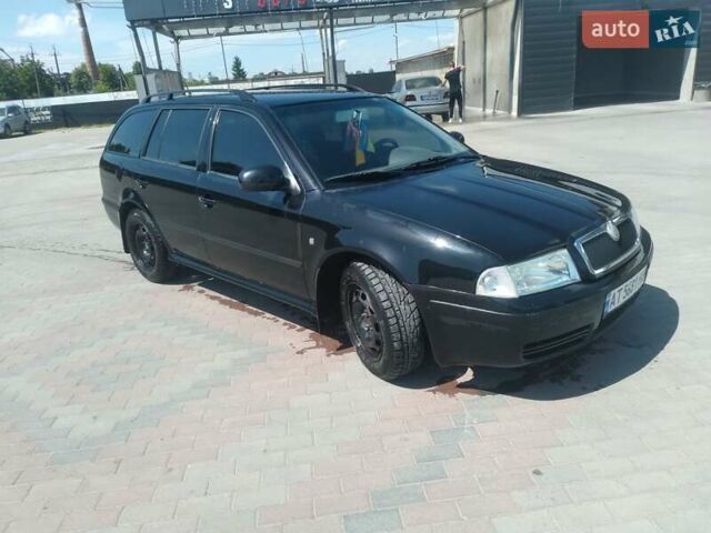 Черный Шкода Октавия, объемом двигателя 1.9 л и пробегом 243 тыс. км за 6000 $, фото 1 на Automoto.ua