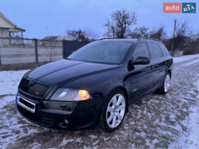 Черный Шкода Октавия, объемом двигателя 2 л и пробегом 287 тыс. км за 6500 $, фото 1 на Automoto.ua