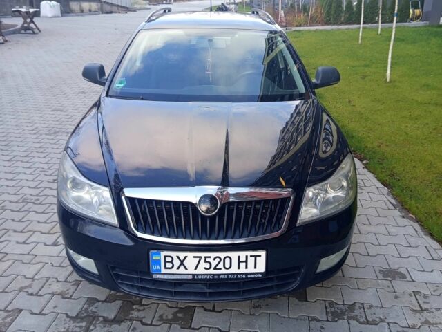 Черный Шкода Октавия, объемом двигателя 1.6 л и пробегом 298 тыс. км за 6500 $, фото 1 на Automoto.ua