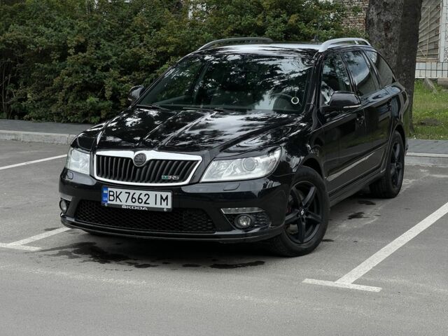Черный Шкода Октавия, объемом двигателя 2 л и пробегом 235 тыс. км за 10500 $, фото 1 на Automoto.ua