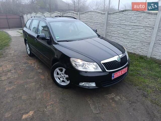 Черный Шкода Октавия, объемом двигателя 2 л и пробегом 249 тыс. км за 8600 $, фото 1 на Automoto.ua