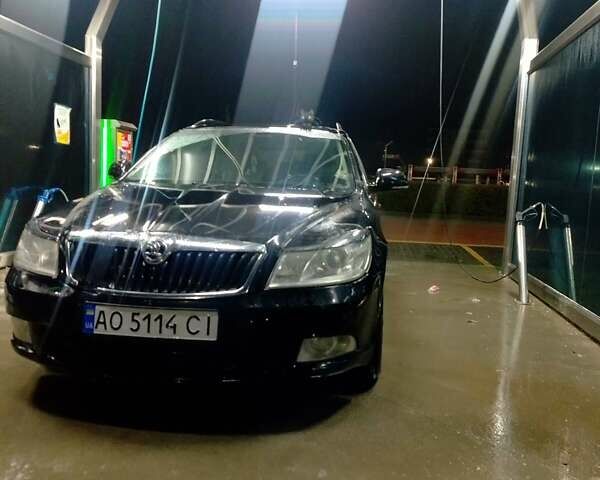 Черный Шкода Октавия, объемом двигателя 1.9 л и пробегом 100 тыс. км за 6500 $, фото 1 на Automoto.ua