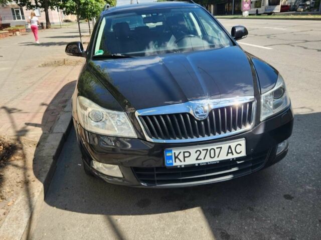 Черный Шкода Октавия, объемом двигателя 2 л и пробегом 260 тыс. км за 9800 $, фото 1 на Automoto.ua