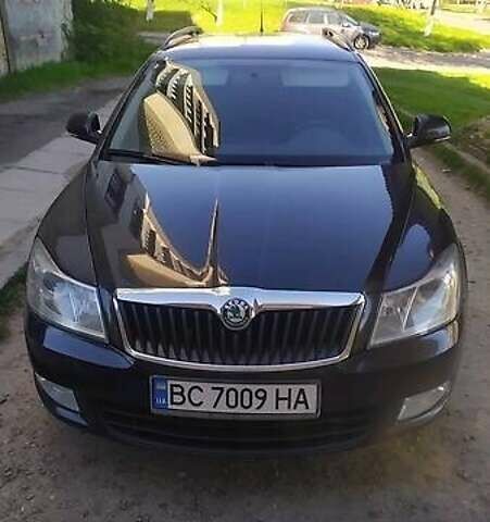 Черный Шкода Октавия, объемом двигателя 1.4 л и пробегом 195 тыс. км за 8000 $, фото 1 на Automoto.ua