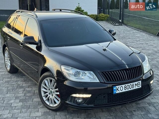 Черный Шкода Октавия, объемом двигателя 2 л и пробегом 276 тыс. км за 8850 $, фото 1 на Automoto.ua