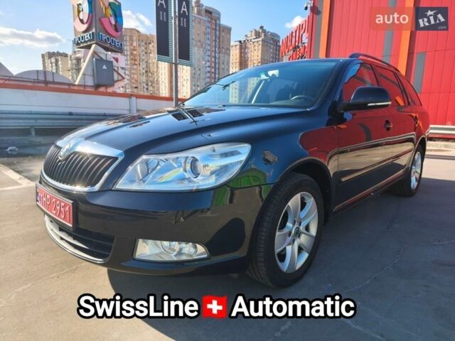Черный Шкода Октавия, объемом двигателя 1.8 л и пробегом 171 тыс. км за 8199 $, фото 1 на Automoto.ua
