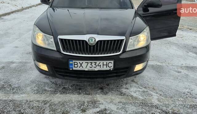 Черный Шкода Октавия, объемом двигателя 1.6 л и пробегом 285 тыс. км за 6700 $, фото 1 на Automoto.ua