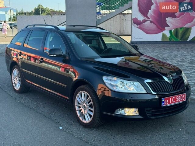 Черный Шкода Октавия, объемом двигателя 2 л и пробегом 182 тыс. км за 11900 $, фото 1 на Automoto.ua